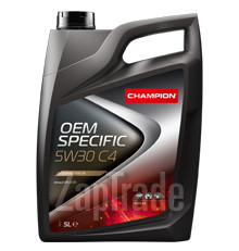 ������ �������� ����� Champion oil OEM SPECIFIC 5W30 C4 ������������� | ������� 8209215