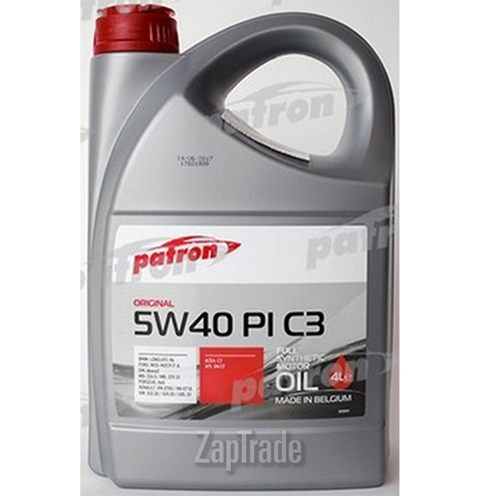 ������ �������� ����� Patron ORIGINAL PI C3 ������������� | ������� 5W40 PI C3 1L ORIGINAL