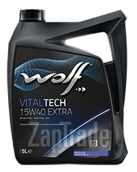 ������ �������� ����� Wolf VITALTECH 15W40 EXTRA ����������� | ������� 8319426